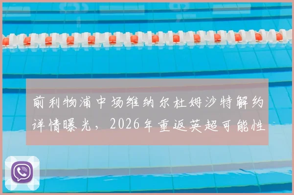 前利物浦中场维纳尔杜姆沙特解约详情曝光，2026年重返英超可能性分析与潜在下家前瞻